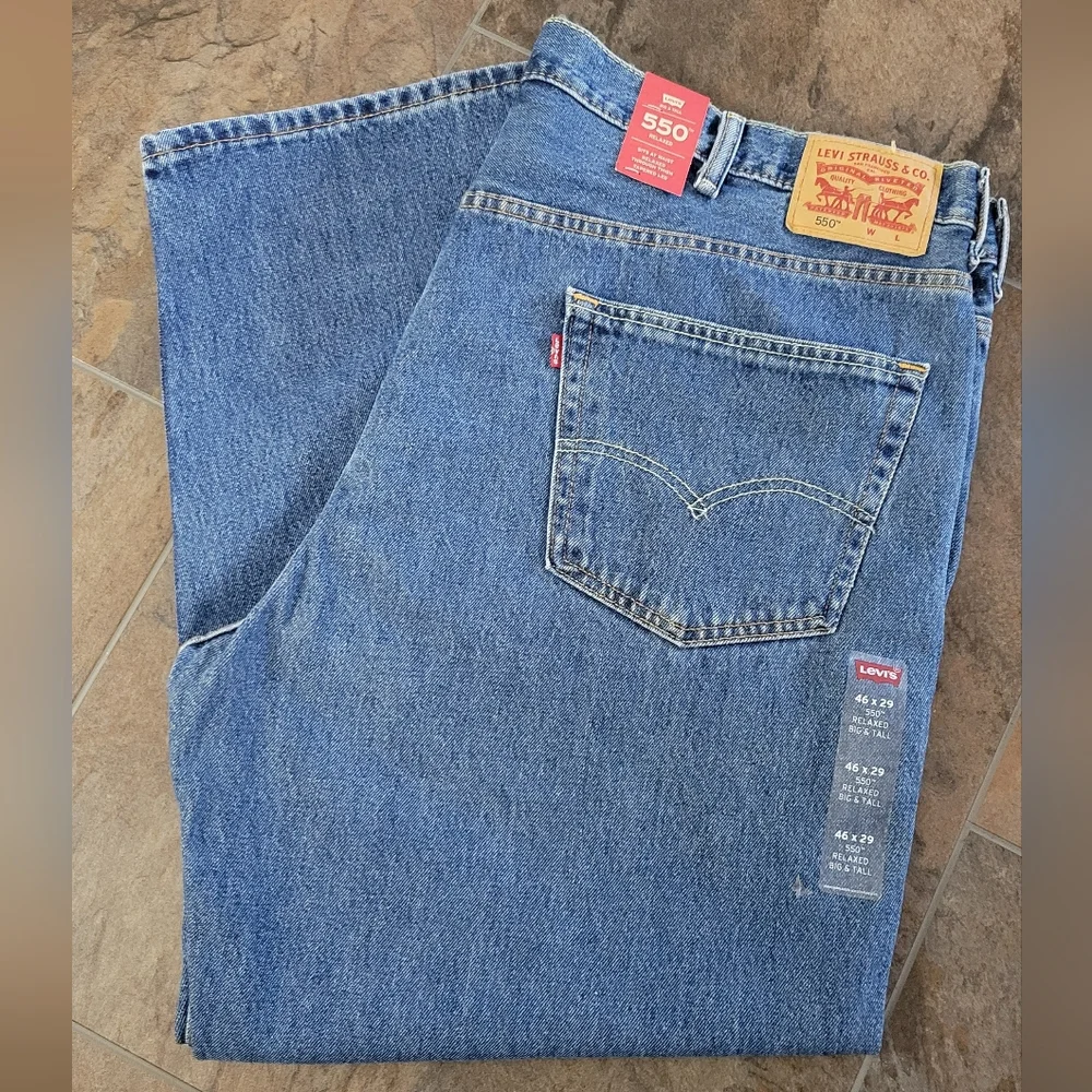 New! Levi's Denim Jeans Size 46 X 29